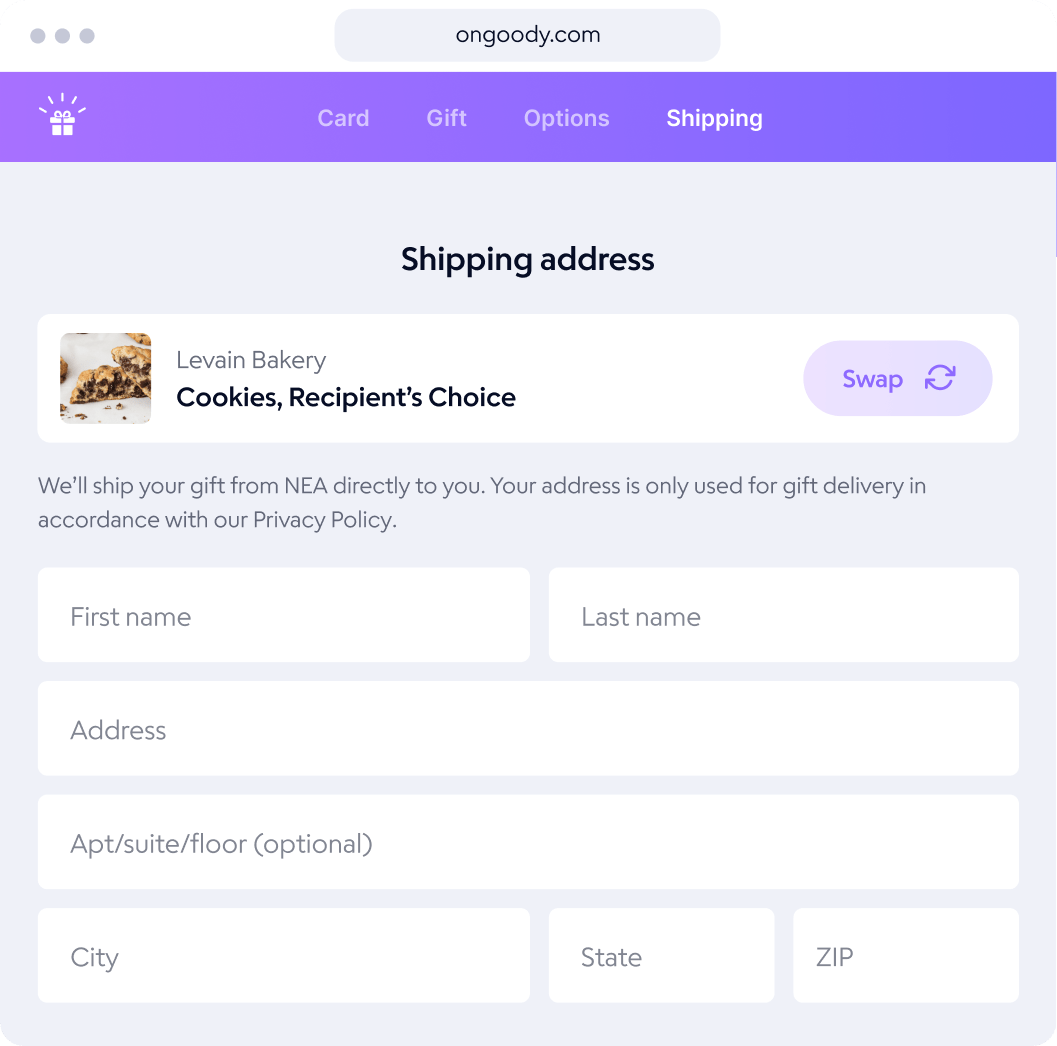 ShippingForm